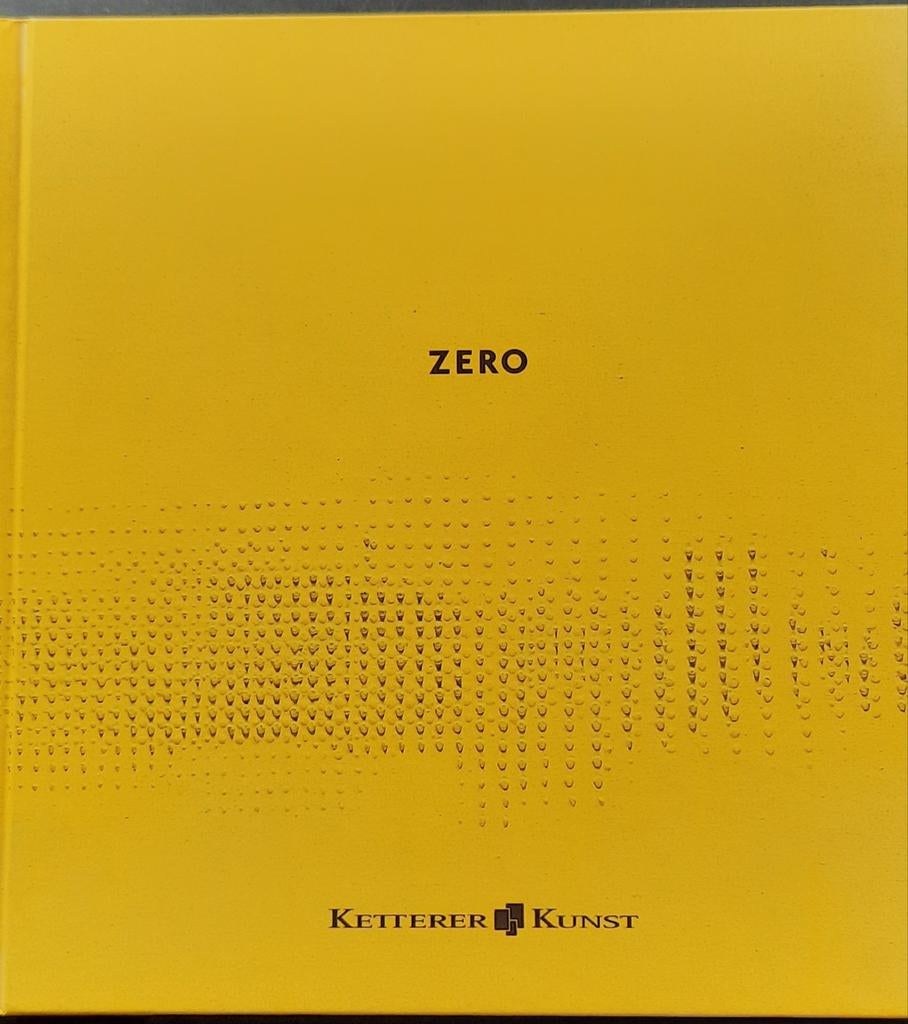 catalogus  veilinghuis Ketterer ZERO kunst, Ophalen of Verzenden
