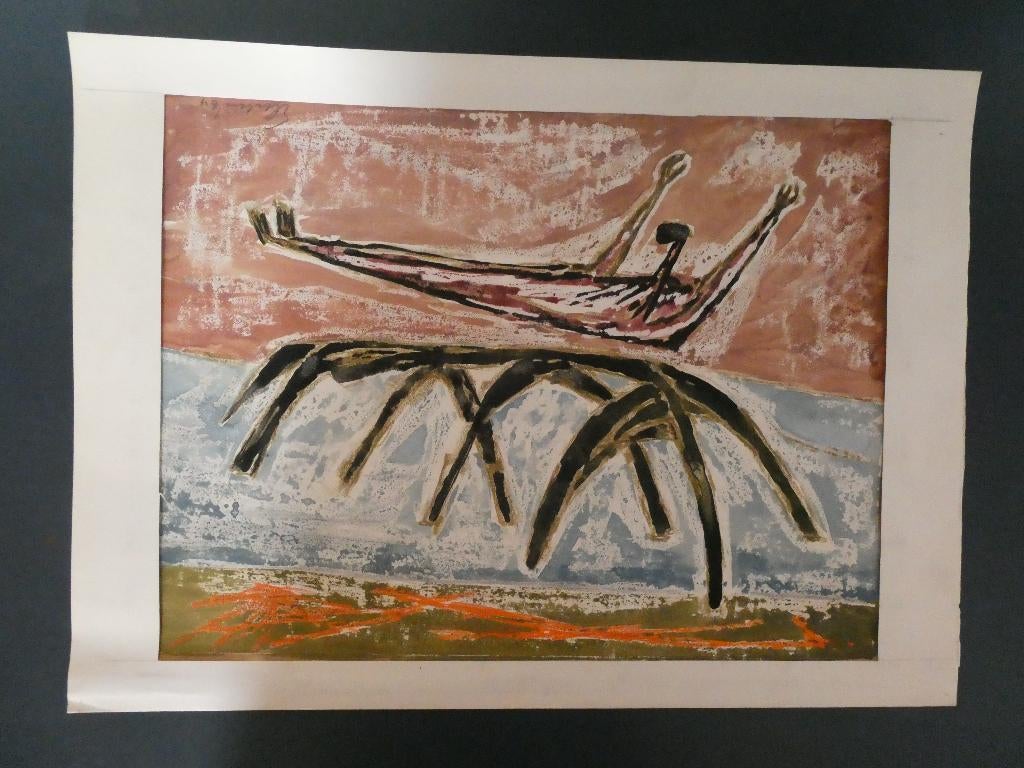 Wally Elenbaas: litho's, gouaches, zeefdrukken, Ophalen
