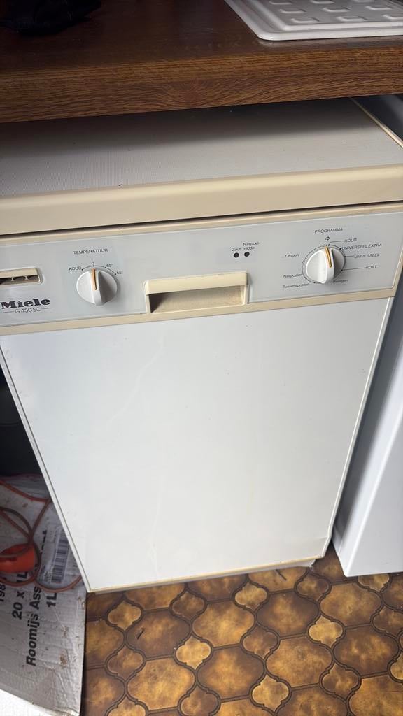 Miele g450 sc mini vaatwasser, Ophalen of Verzenden, Zo goed als nieuw, Minder dan 85 cm