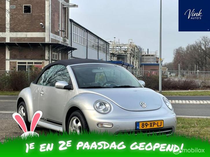 Volkswagen New Beetle Cabriolet 1.6 Highline, Auto's, Volkswagen, Bedrijf, Te koop, Beetle (Kever), ABS, Airbags, Alarm, Centrale vergrendeling
