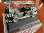 Brandweerwagen Rhenen Ford V8 miniatuur van tin, Ophalen of Verzenden, Zo goed als nieuw, Overige typen