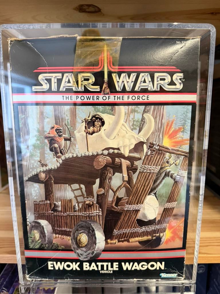 Star Wars Vintage Ewok Battle Wagon Sealed met Case, Ophalen, Nieuw, Actiefiguurtje