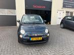 Fiat 500 1.2i Sport 2009 Blauw Airco leuke auto, Euro 5, Stof, 1242 cc, 4 cilinders