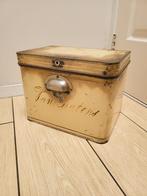 Antiek koekblik, bakkersblik, Vanille Batons., Verzamelen, Blikken, Ophalen of Verzenden, Gebruikt