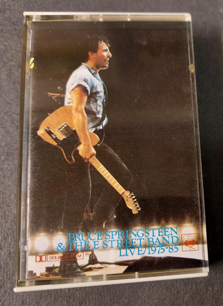 Bruce Springsteen CASSETTE Indonesie Live 1975-1985, Cd's en Dvd's, Cassettebandjes, Gebruikt, Verzenden, 1 bandje, Voorbespeeld