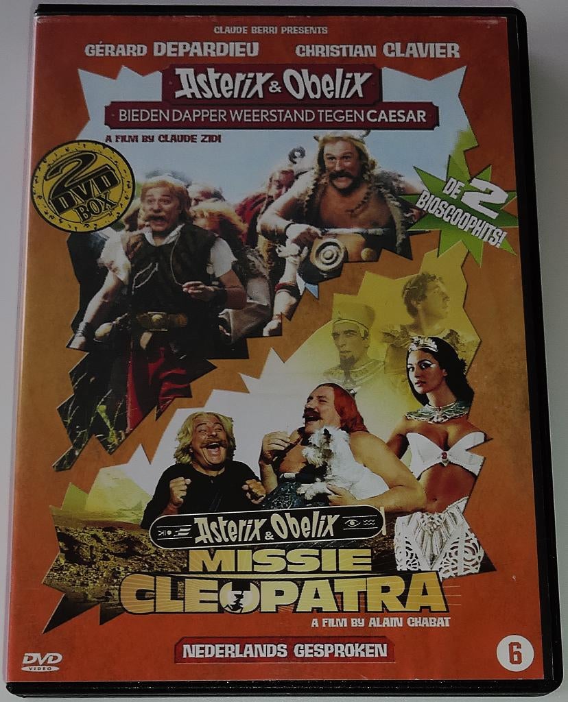 Film-Box *** ASTERIX & OBELIX *** 2-Disc Boxset, Vanaf 6 jaar, Ophalen of Verzenden, Zo goed als nieuw, Boxset