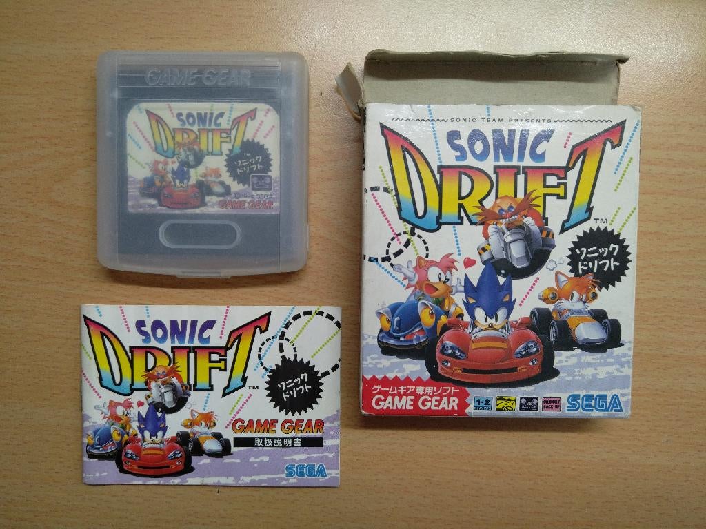 Sonic Drift voor Sega Game Gear, Spelcomputers en Games, Games | Sega, Gebruikt, Game Gear, 1 speler, Racen en Vliegen