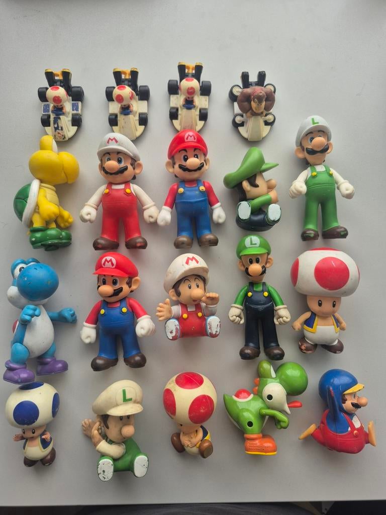 Mario Bros. Figuren Collectie, Ophalen of Verzenden, Gebruikt, Jongen of Meisje