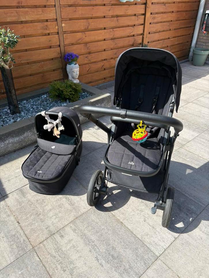 Joie kinderwagen compleet 2 in 1, Kinderen en Baby's, Kinderwagens en Combinaties, Gebruikt, Combiwagen, Overige merken, Verstelbare duwstang