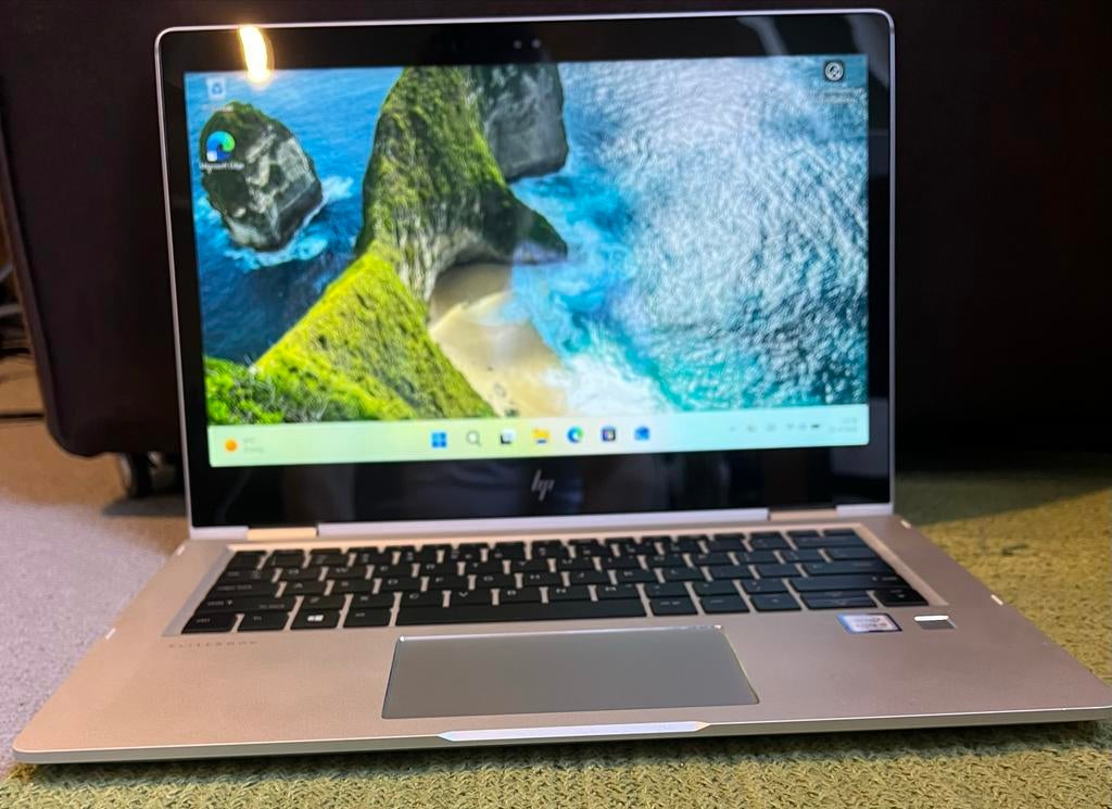 HP EliteBook i5 8GB 250GB ssd Touchscreen, Ophalen of Verzenden, Zo goed als nieuw, Met touchscreen