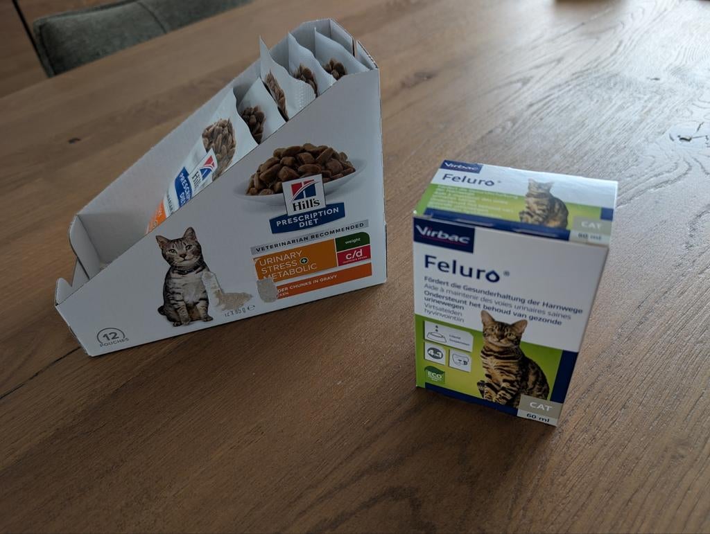 Hill's kattenvoer c/d + metabolic, Ophalen of Verzenden, Kat