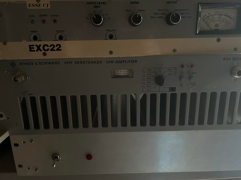 Rohde&Schwarz vu250 met esse stuurzender, Telecommunicatie, Ophalen, Zo goed als nieuw