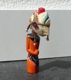 Wajang figuurtje beeldje poppetje hout, Ophalen of Verzenden, Gebruikt, Mens