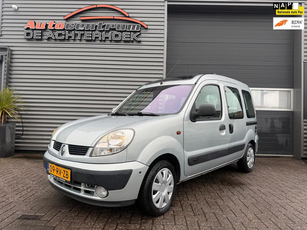 Renault Kangoo 1.6-16V Privilège Automaat | Zonnedak!, Auto's, Renault, Stof, Gebruikt, 1095 kg, 49 €/maand