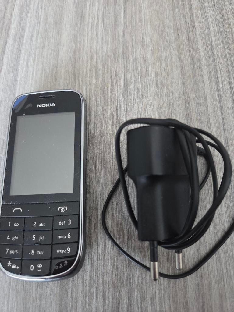 Nokia mobiele telefoon met toetsenbord, Telecommunicatie, Mobiele telefoons | Nokia, Ophalen of Verzenden, Nieuw, Zwart, Fysiek toetsenbord