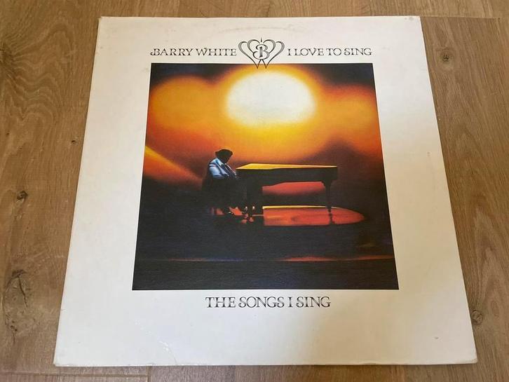 Barry White - I Love To Sing, Cd's en Dvd's, Vinyl | R&B en Soul, Zo goed als nieuw, Soul of Nu Soul, 1960 tot 1980, 12 inch, Ophalen of Verzenden