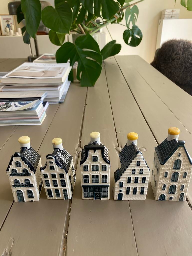 KLM huisjes om te ruilen, Verzamelen, KLM Huisjes, Ophalen of Verzenden, Zo goed als nieuw, 81 t/m 91, Gevuld