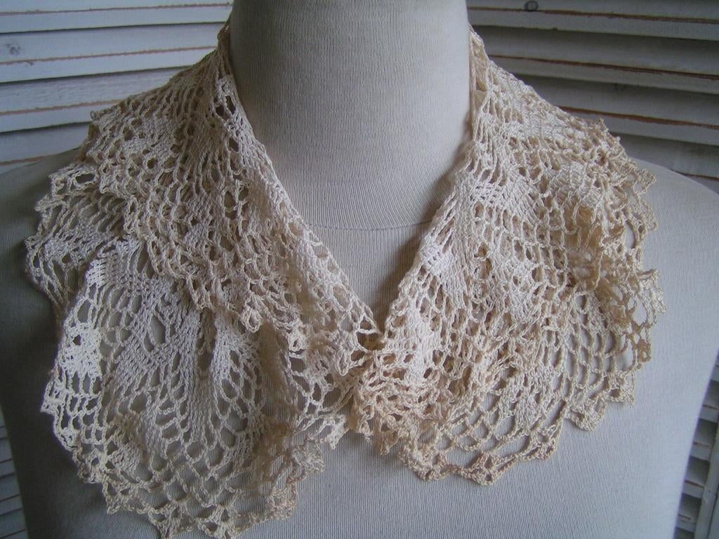 gehaakte kraag nr WW 944 ger twin, Verzenden