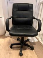 Zwarte Bureaustoel in prima staat, Ophalen, Gebruikt, Zwart, Bureaustoel
