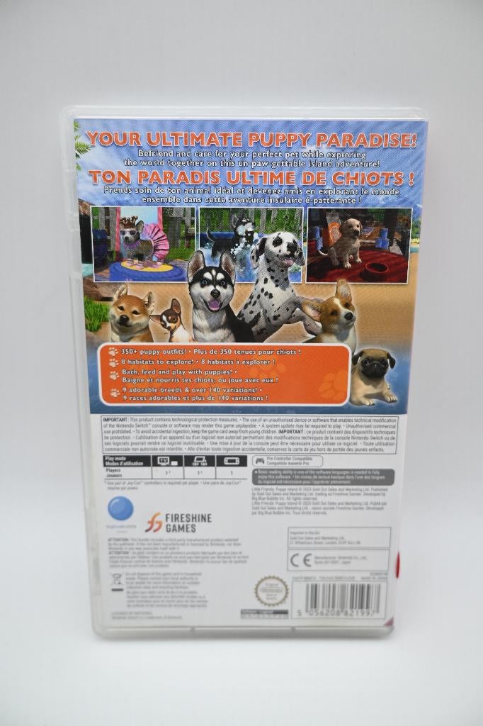 Little Friends Puppy Island - Nintendo Switch, Gebruikt, 1 speler, Ophalen of Verzenden, Vanaf 3 jaar
