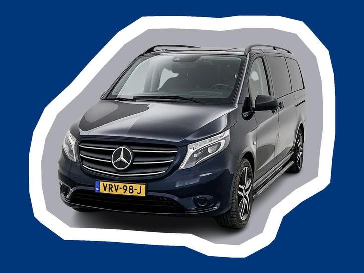 Mercedes-Benz Vito 116 CDI Lang DC Financial Lease Comfort D, Auto's, Bestelauto's, Bedrijf, Lease, ABS, Achteruitrijcamera, Airbags