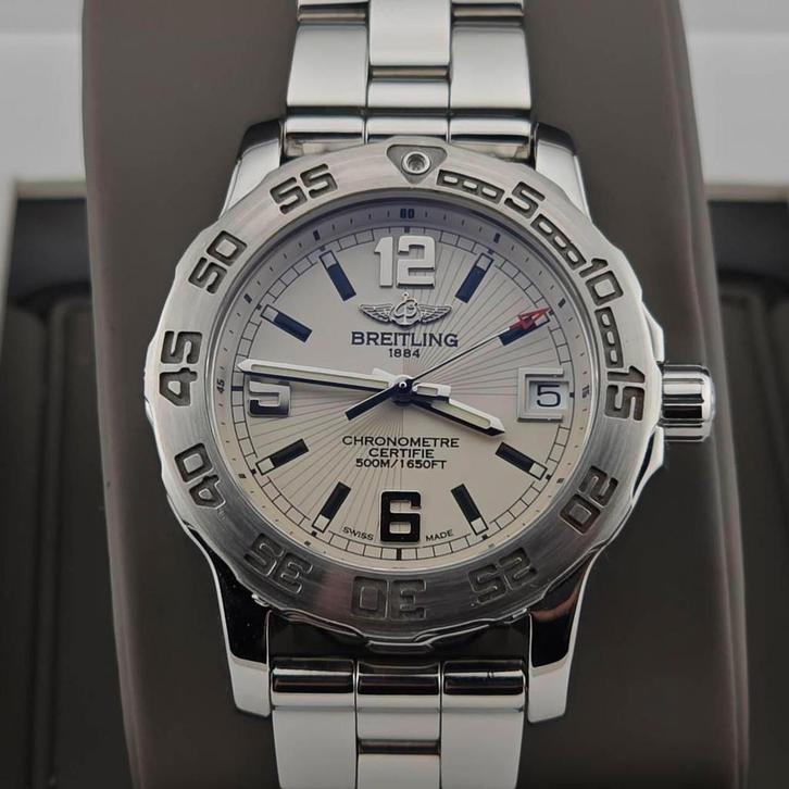 Breitling Colt 33 Dames Horloge, Sieraden, Tassen en Uiterlijk, Horloges | Dames, Gebruikt, Polshorloge, Overige merken, Staal