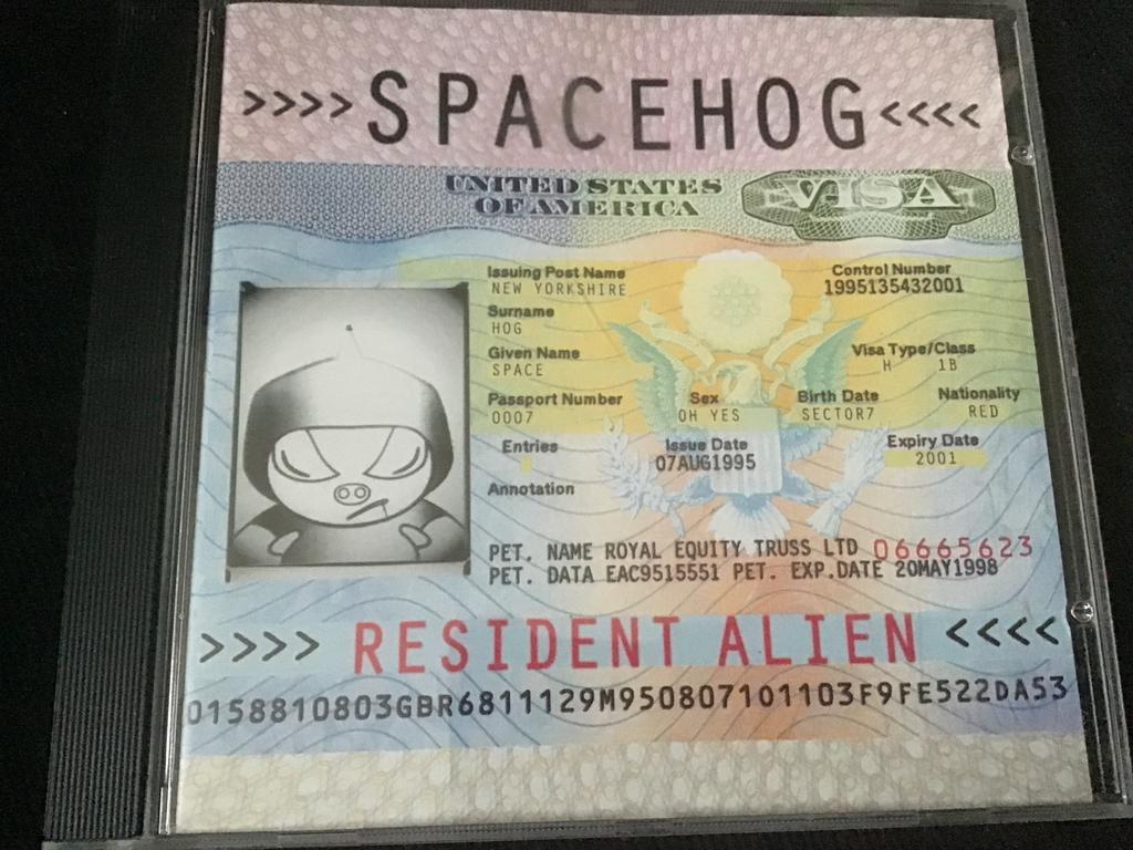 Spacehog, Resident Alien cd, Cd's en Dvd's, Ophalen of Verzenden, Zo goed als nieuw