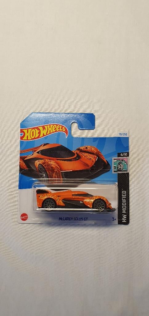 Hot wheels McLaren Solus GT oranje, Hobby en Vrije tijd, Modelauto's | Overige schalen, Ophalen of Verzenden, Nieuw, Auto