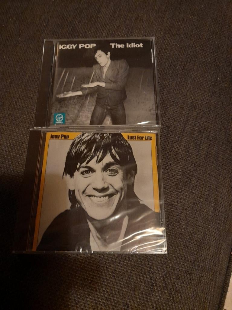 Iggy Pop - The Idiot & Lust for Life CD's (2 stuks), Verzenden, Zo goed als nieuw, Alternative
