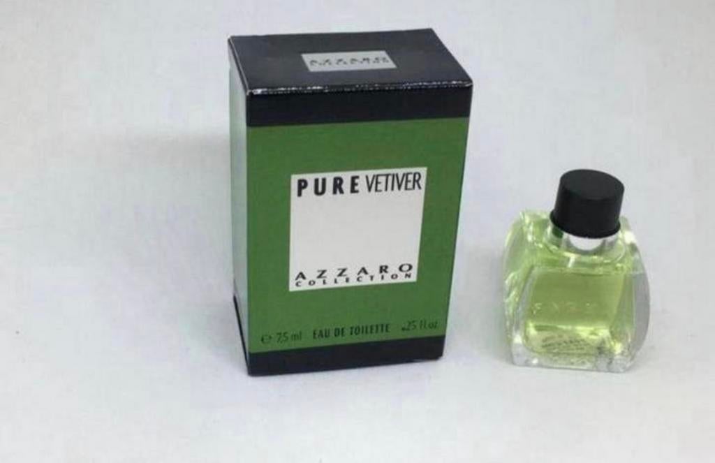 Parfum miniatuur Pure Vetiver Azzaro 7,5 ml eau de Toilette, Verzamelen, Parfumverzamelingen, Ophalen of Verzenden, Nieuw, Miniatuur