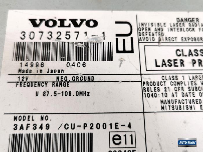 Radio CD Speler van een Volvo V70, Gebruikt, -, -, Ophalen of Verzenden