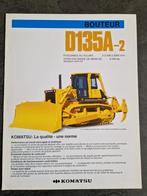Komatsu D135A-2 Bulldozer Brochure, Ophalen of Verzenden