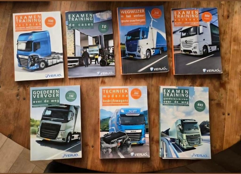 Vrachtwagen Rijbewijs Examen Training Techniek Rijbewijs C, Boeken, Ophalen of Verzenden, Zo goed als nieuw, Niet van toepassing