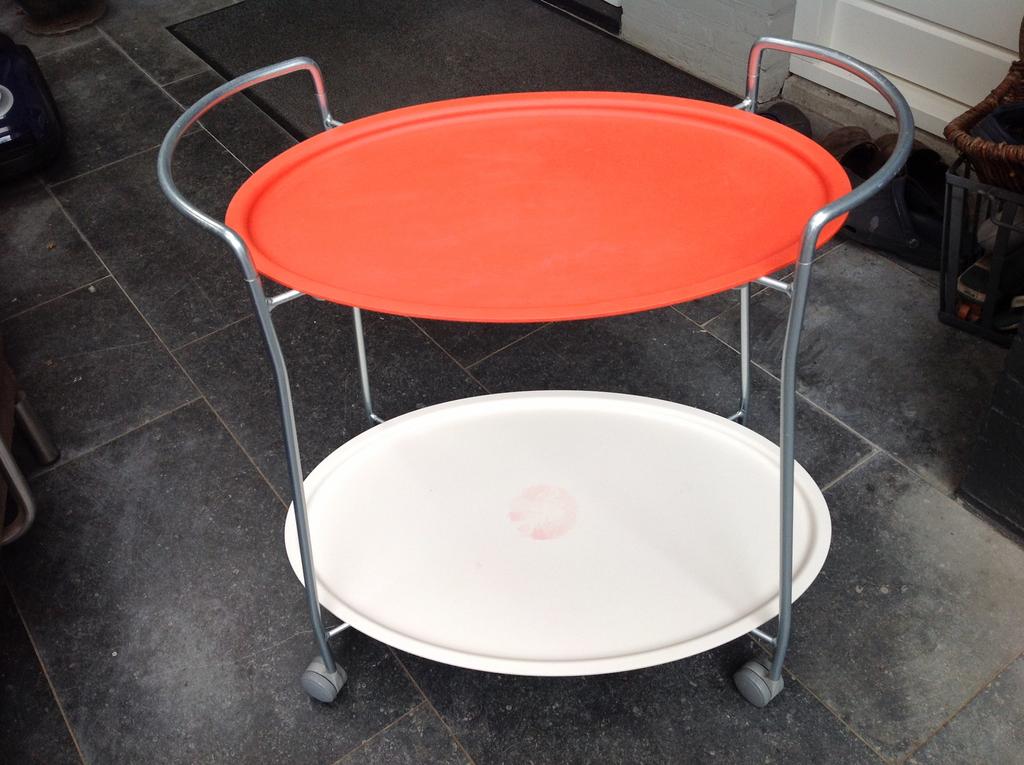 VINTAGE”MONIKA MULDER”DESIGN SERVEERWAGEN 2006, Ophalen of Verzenden