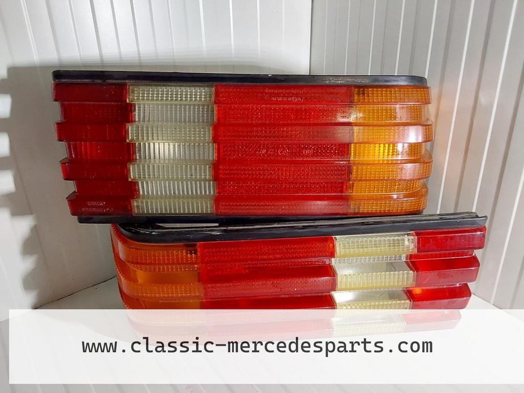 Achterlichten Mercedes S-klasse W126 SE SEL 280/300/380/500, Auto-onderdelen, Gebruikt, -, Ophalen of Verzenden, -