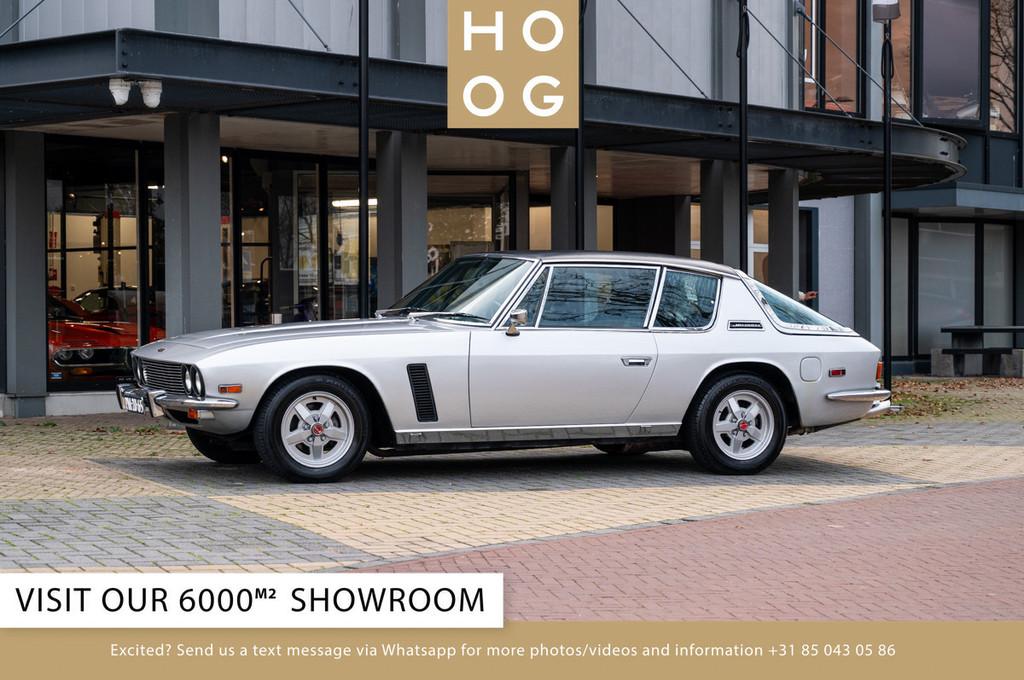 Jensen Interceptor MKIII 7.2 V8 (bj 1972, automaat), 4 stoelen, 340 pk, Bedrijf, Zilver of Grijs
