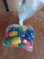 zakje gekleurde houten kralen, Ophalen of Verzenden, Zo goed als nieuw, Kraal