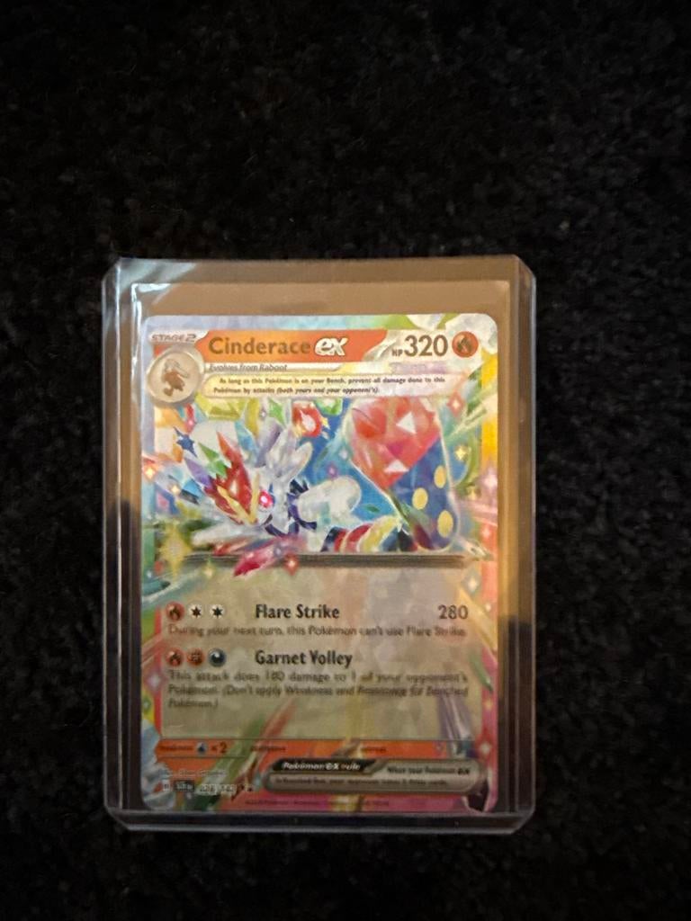 Cinderace ex Pokémon kaart, Ophalen, Zo goed als nieuw