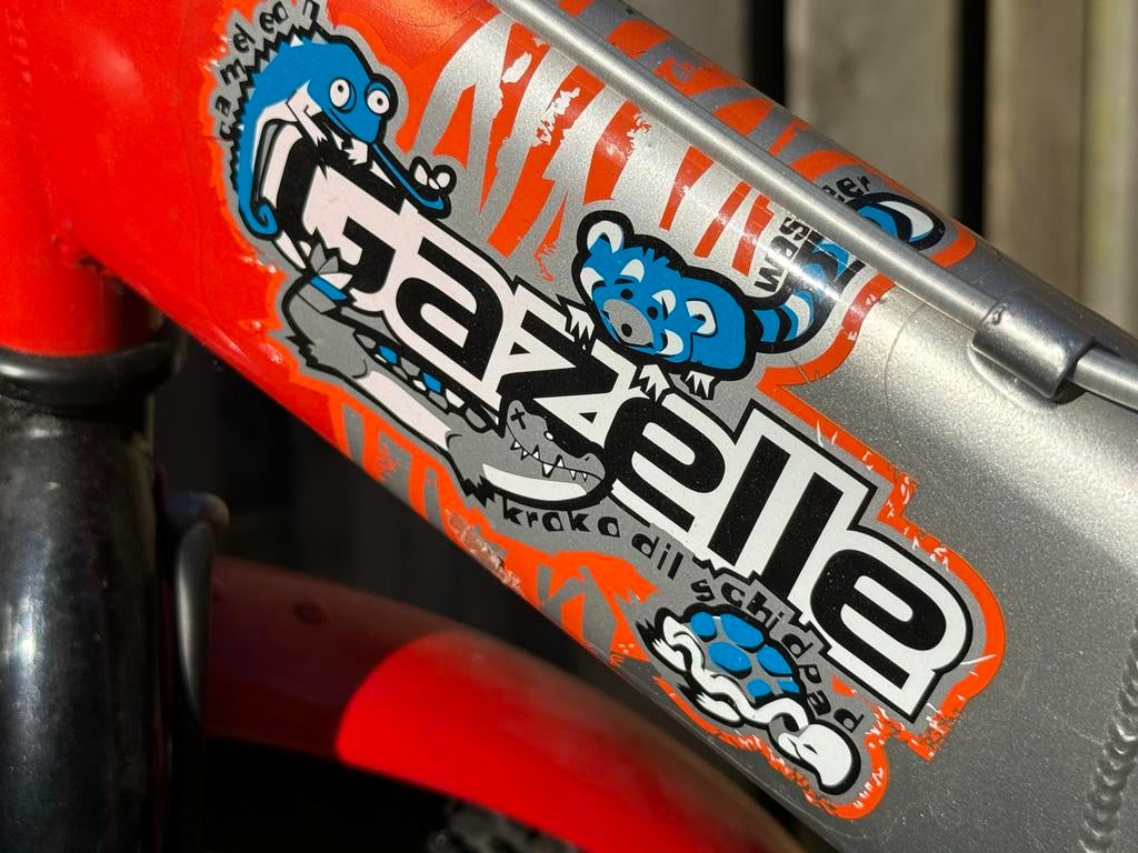 Gazelle 20 inch kinderfiets, Fietsen en Brommers, Ophalen, Gebruikt, 20 inch, Handrem