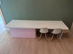 Kinderspeelbureau met 2 stoeltjes, Gebruikt, 50 tot 70 cm, 100 cm of meer, Ophalen