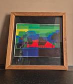 Ingelijste reproductie Ton Schulten - 30x30 cm, Ophalen of Verzenden