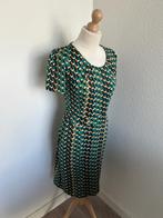 King Louie maat XL groene retro geblokte mona jurk 2268, Maat 46/48 (XL) of groter, Ophalen of Verzenden, Zo goed als nieuw, Knielengte