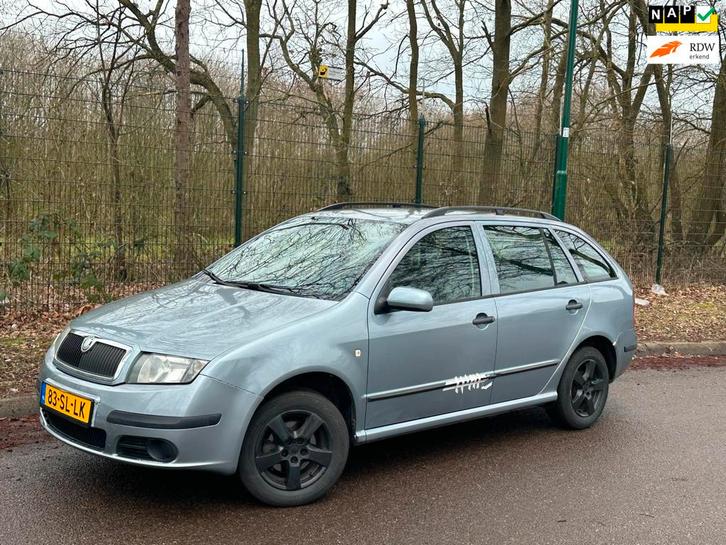 Skoda Fabia Combi 1.4-16V Equipe RIJDGOED/AIRCO/INRUILKOOP, Auto's, Skoda, Bedrijf, Te koop, Fabia, ABS, Airbags, Airconditioning