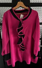 Roze roezel blouse, Kleding | Dames, Grote Maten, Ophalen of Verzenden, Nieuw, Roze, Blouse of Tuniek