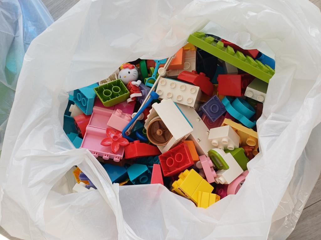 Duplo blokken, Ophalen, Gebruikt