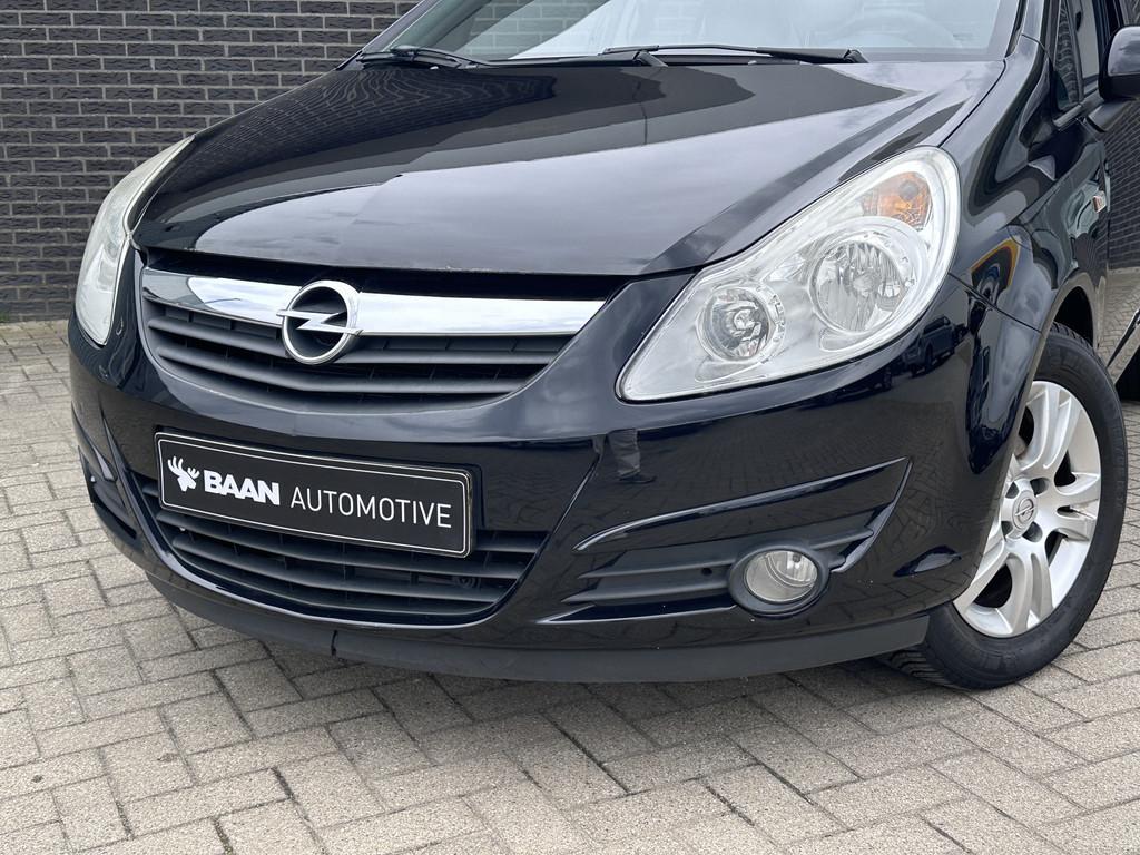 Opel Corsa 1.4-16V Enjoy (bj 2009, automaat), Auto's, Opel, 15 km/l, Gebruikt, Elektrische ramen, 4 cilinders