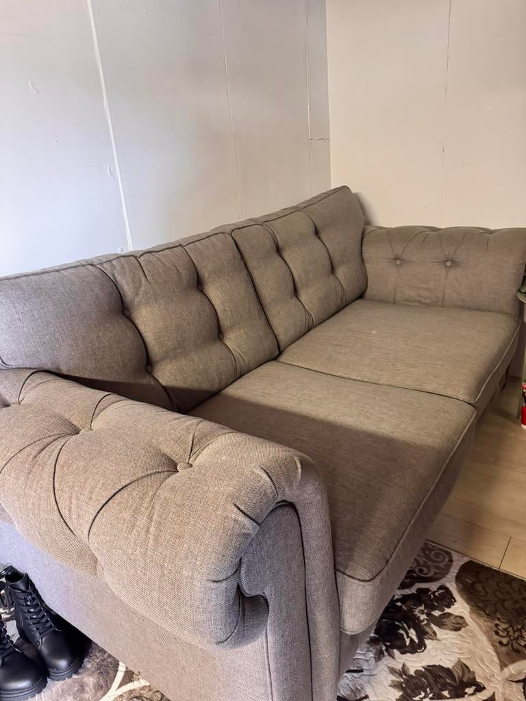 Bank, Huis en Inrichting, Banken | Complete zithoeken, Ophalen of Verzenden, Zo goed als nieuw