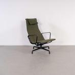 2x Vitra Eames EA 124 + EA 125 Set Groen Hopsak - Zwart, Niet ingevuld, Niet ingevuld, 75 tot 100 cm, Ophalen of Verzenden