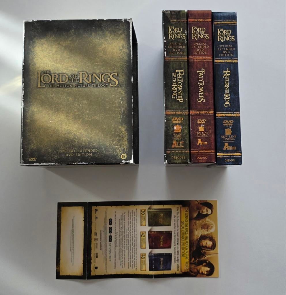 The Lord Of The Rings SPECIAL EXTENDED DVD EDITION, Verzamelen, Lord of the Rings, Ophalen of Verzenden, Zo goed als nieuw, Overige typen