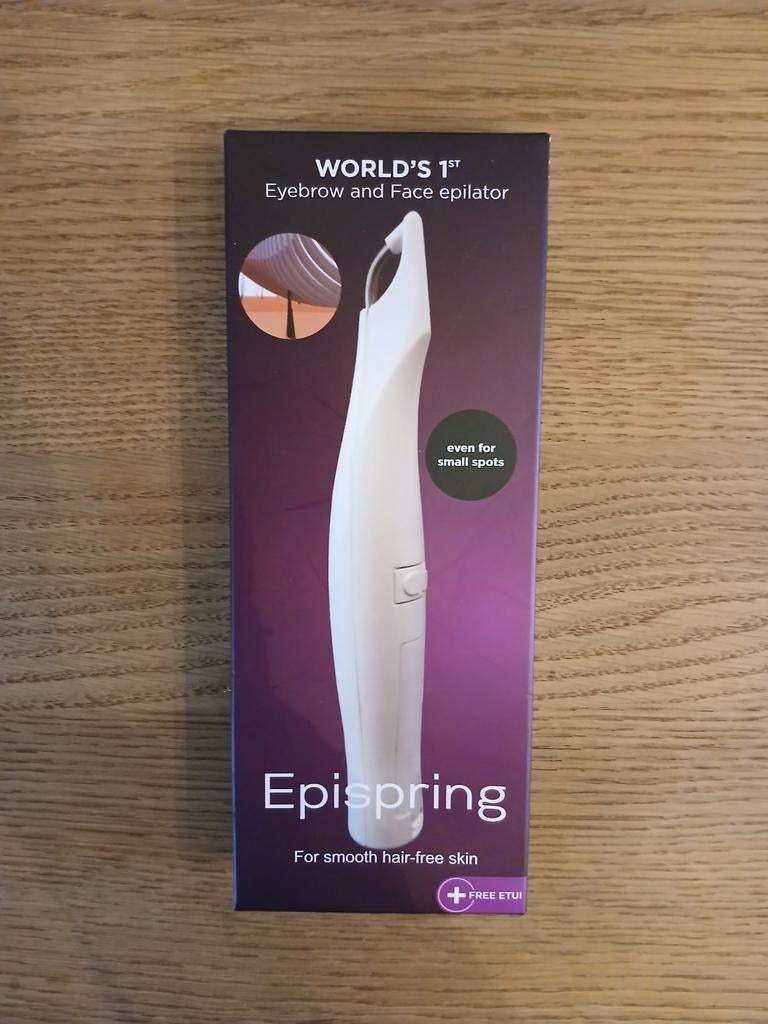 Epispring Wenkbrauw en Gezichtsepilator - Nieuw, Sieraden, Tassen en Uiterlijk, Uiterlijk | Gezichtsverzorging, Ophalen of Verzenden